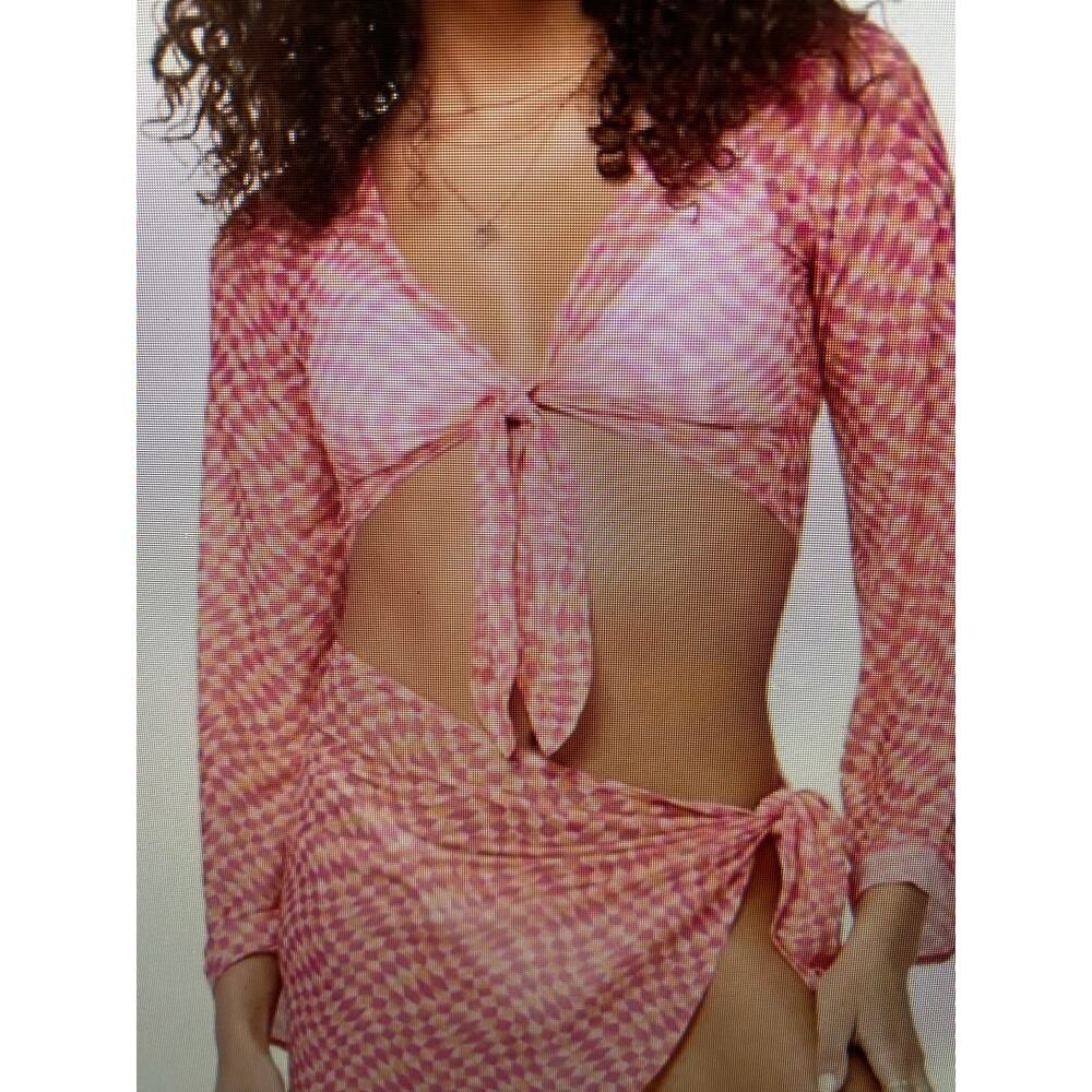 NWT l*Space Bandera top XS in Heat Wave